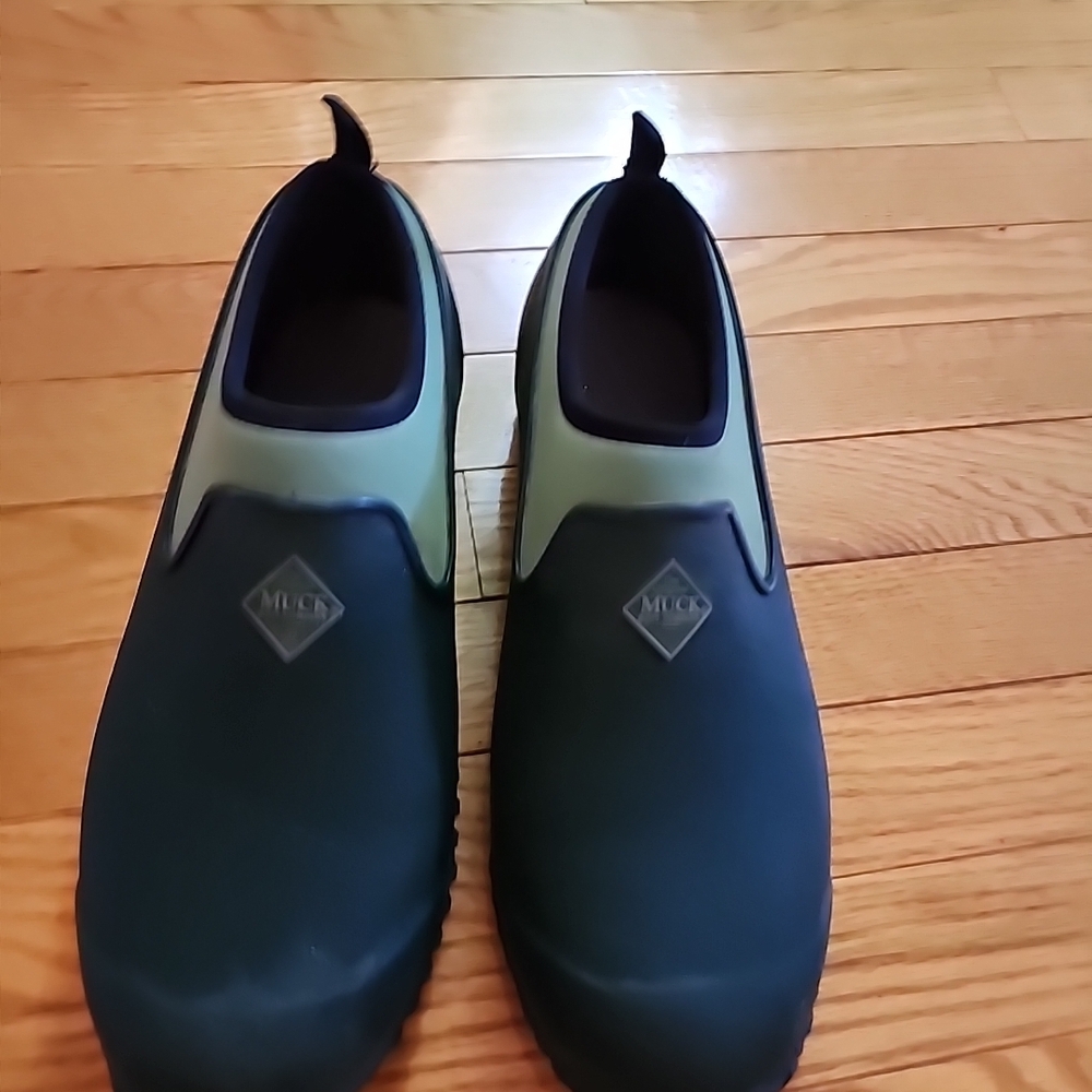 Muck Muckster Green and  Slip-On Shoes